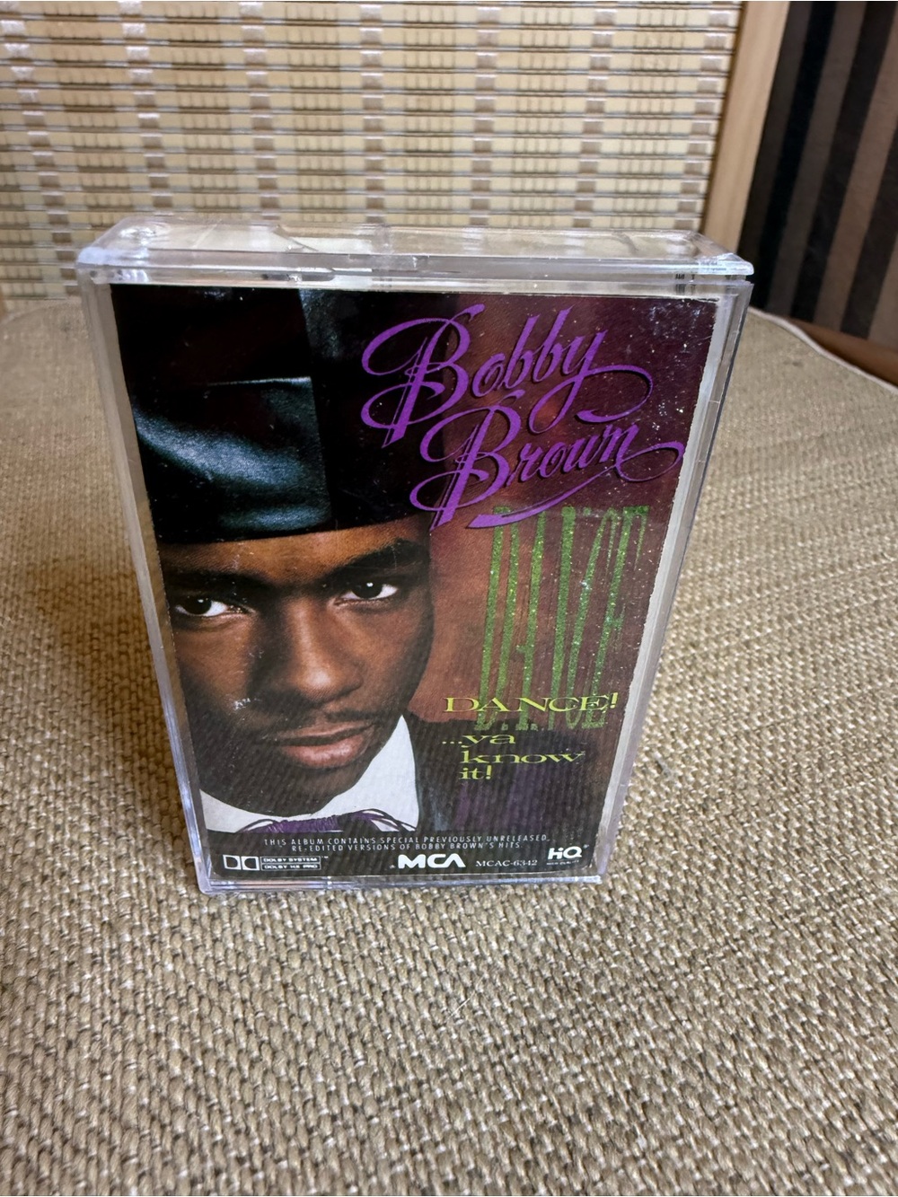 1980s- Bobby Brown 'Dance!' Cassette Tape - (used)